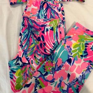Lilly Pulitzer Leggings in Gumbo Limbo